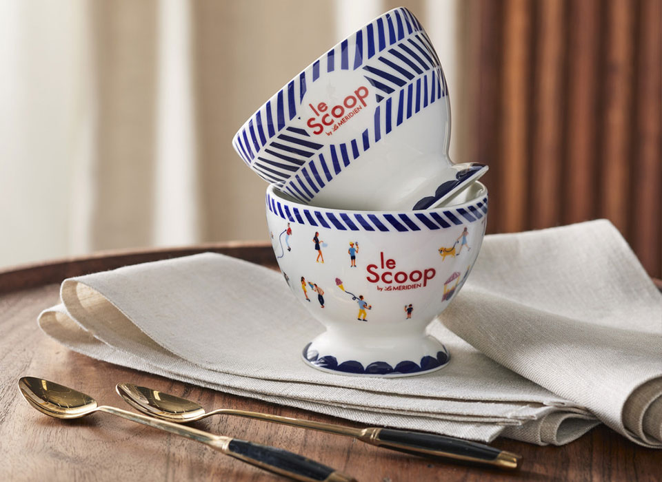 Le Scoop by Le Méridien gelato bowls